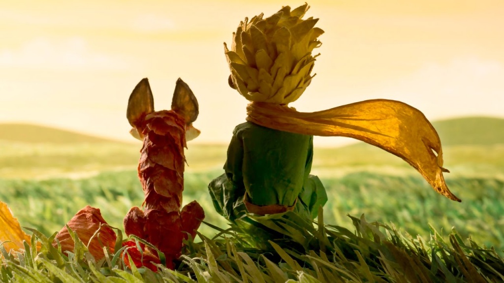 Кадр из мультфильма "Маленький принц"